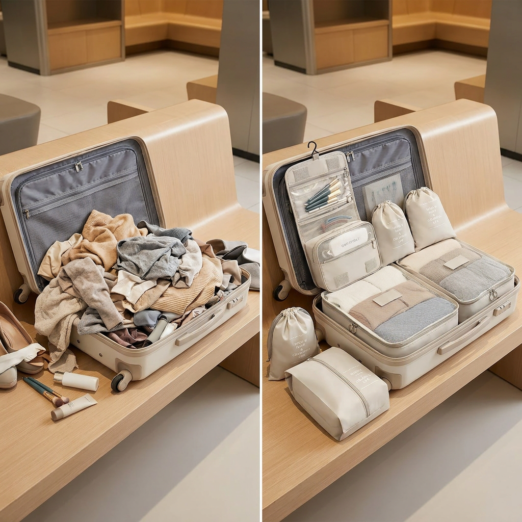 Packora Kompressions-Packwürfel Set